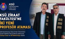 KSÜ ZİRAAT FAKÜLTESİ’NE 2 PROF. ATAMASI
