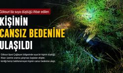 SU KANALINDA CESET BULUNDU