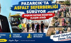 PAZARCIK’TA BAŞKAN HAYDAR İKİZER’DEN ULAŞIM ATAĞI