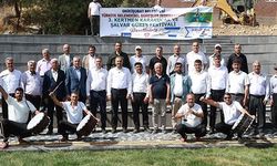 BAŞKAN TOPTAŞ, KERTMEN’DE GÜREŞ SAHASINI İNCELEDİ