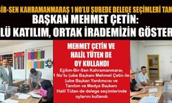 BAŞKAN MEHMET ÇETİN: KAZANAN BİRLİK VE BERABERLİĞİMİZDİR