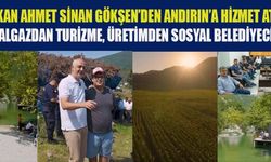 BAŞKAN A.SİNAN GÖKŞEN; VATANDAŞA HİZMET, İLÇEYE YATIRIM