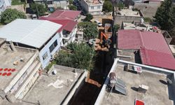 OSMANGAZİ MAHALLESİ’NDE ALTYAPI YENİLEME ÇALIŞMALARI SÜRÜYOR