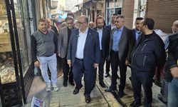 BAŞKAN AKPINAR TARİHİ BAKIRCILAR ÇARŞISI’NDAYDI