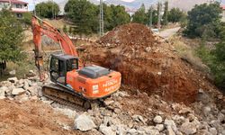 BÜYÜKŞEHİR’DEN GÖKSUN KIRSALINDA KÖPRÜ MENFEZ YATIRIMI