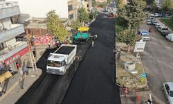 BÜYÜKŞEHİR BAYAZITLI BULVARI’NDA ASFALT MESAİSİ