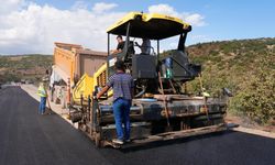 TÜRKOĞLU KIRSALINDA ASFALT MESAİSİ