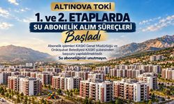 ALTINOVA TOKİ 1. VE 2. ETAPLARDA SU ABONELİĞİ BAŞVURULARI BAŞLADI