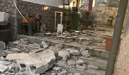 ÇATILAR UÇTU,  GERİLİM HATTI PATLADI