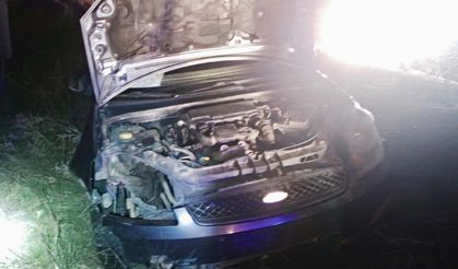 AFŞİN’DE TRAFİK KAZASI: 2 YARALI