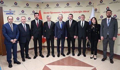 MHP TEŞKİLATINDAN KSÜ REKTÖRÜ OKUMUŞ’A ZİYARET