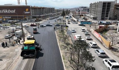 DOĞUKENT YOLUNU BÜYÜKŞEHİR YENİLEDİ