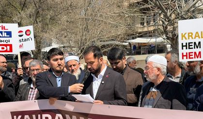 SAADET PARTİSİNDEN ZALİMLERE LANET, MAZLUMLARA DESTEK