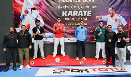 MARAŞLI KARATECİNİN TÜRKİYE 2’NCİLİĞİ