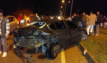 PEŞ PEŞE KAZA: 1 ÖLÜ, 3 YARALI