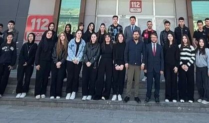 112 ACİL ÇAĞRI MERKEZİ’NE ZİYARET