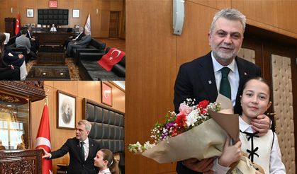 BAŞKAN GÖRGEL, KOLTUĞU ERVA ZEHRA BOYRAZ’A DEVRETTİ