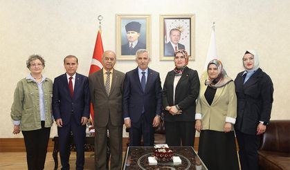 VALİ ÜNLÜER, KİMLİK AİLESİNİ AĞIRLADI