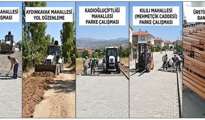 BAŞKAN KARACA: İLÇENİN HER KÖŞESİNE HİZMET VAR!