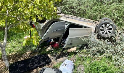 TAKLA ATAN OTOMOBİLDE 1 AĞIR 4 YARALI