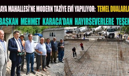 KIRMAKAYA MAH.’NE MODERN TAZİYE EVİ
