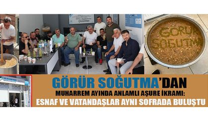 GÖRÜR SOĞUTMA'DAN AŞURE İKRAMI