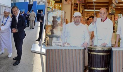 DÜNYA LIDERLERINE MARAŞ DONDURMASI İKRAMI