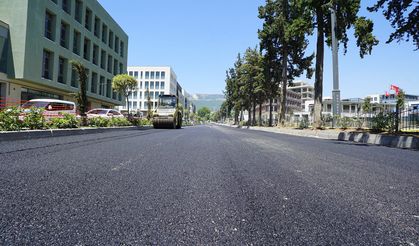 AZERBAYCAN MAH. ASFALT MESAİSİ SÜRÜYOR