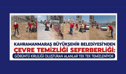 BÜYÜKŞEHİR BELEDİYESİ'NDEN KAPSAMLI TEMİZLİK