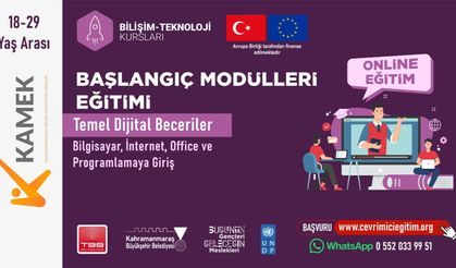 GENÇLER DİJİTAL GELECEĞE KAMEK İLE HAZIRLANACAK