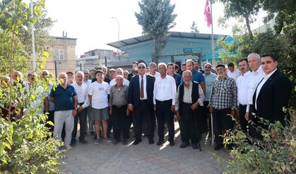 BAŞKAN AKPINAR, ŞEYH ŞAMİL MAHALLESİNDE