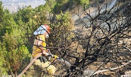 KAHRAMANMARAŞ’TA ORMAN YANGINI KONTROL ALTINA ALINDI