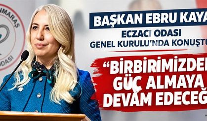 BAŞKAN EBRU KAYA: MESLEĞİMİZİN ONURUNU KORUMAYA DEVAM EDECEĞİZ