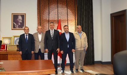 SGK İL MÜDÜRÜ KARAOĞLAN’DAN TİCARET BORSASI’NA HAYIRLI OLSUN ZİYARETİ