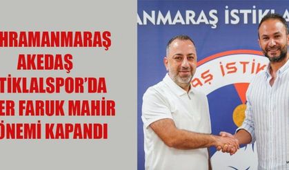 İSTİKLALSPOR, TEKNİK ADAM Ö.FARUK MAHİR İLE YOLLARI AYIRDI