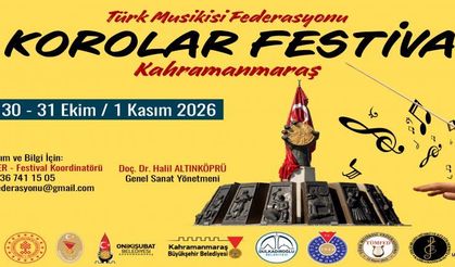 4. TÜMFED KOROLAR FESTİVALİ’NE EV SAHİBİYİZ