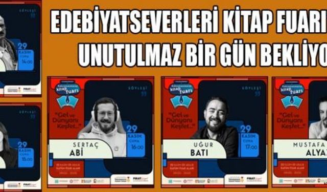 KİTAP FUARI’NDA UNUTULMAZ BİR GÜN