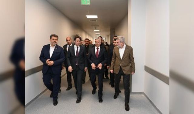 BAŞKAN GÖRGEL: “SAĞLIK ALTYAPIMIZ GÜÇLENİYOR”