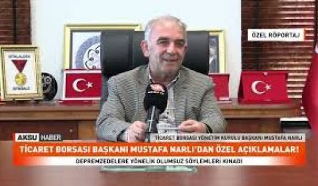 BAŞKAN NARLI: GAZETECİLERİN EMEKLERİ TAKDİR EDİLMELİ