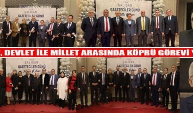 GAZETECİLERİN GÜNÜ’NDE KULAKLARIN PASI SİLİNDİ