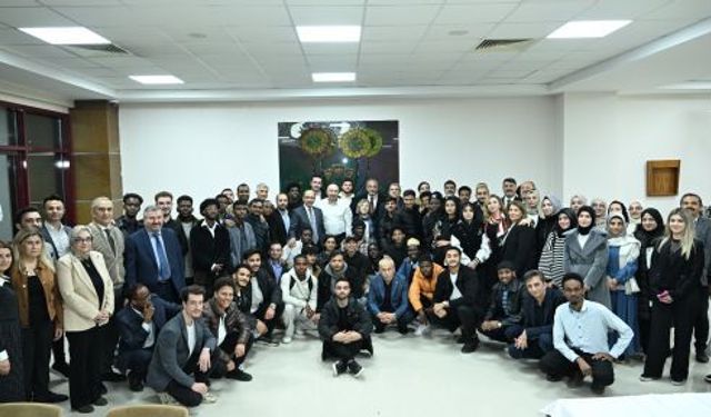 KSÜ'DE ULUSLARARASI ÖĞRENCİLERLE RAMAZAN BULUŞMASI