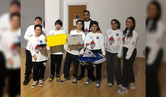 SANKO OKULLARINDAN FIRST LEGO LEAGUE CHALLENGE TURNUVASINDA 2 BİRİNCİLİK