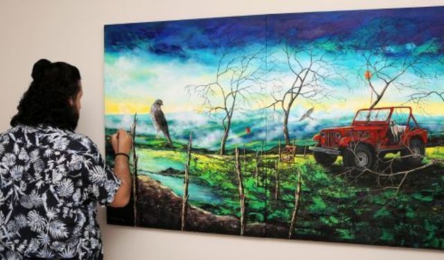 SANKO S.GALERİSİ’NDE “SESSİZ TANIKLAR” TEMALI RESİM SERGİSİ