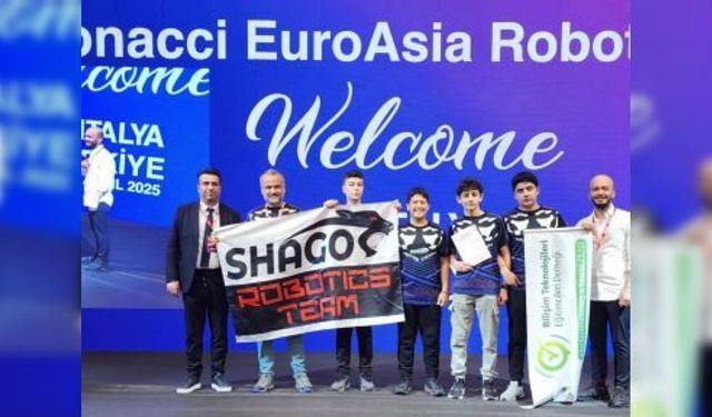 ROBOTİK TAKIMLARI ROMA YOLCUSU!