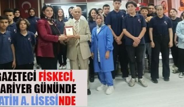 FİSKECİ, TECRÜBELERİNİ PAYLAŞTI