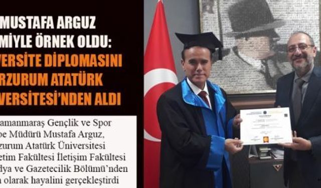 MÜDÜR ARGUZ, HAYALİNİ GERÇEĞE DÖNÜŞTÜRDÜ
