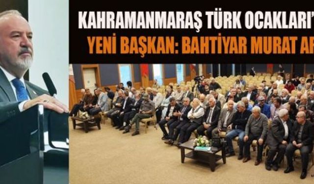 TÜRK OCAKLARI YEN BAŞKANI; B.MURAT ARAS