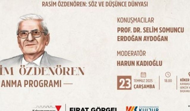 “GÜL YETİŞTİREN ADAM”A VEFA RASİM ÖZDENÖREN VEFATININ YIL DÖNÜMÜNDE ANILACAK