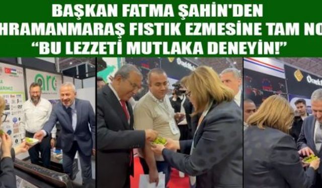 FUARIN YILDIZI MARAŞ FISTIK EZMESİ