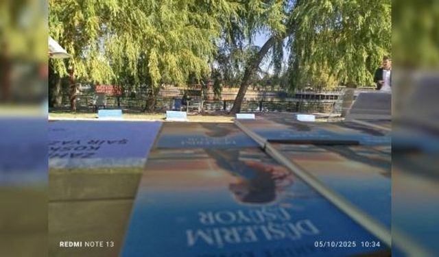 YAZARIMIZ KOSKA, ELBİSTAN KİTAP FUARINDA